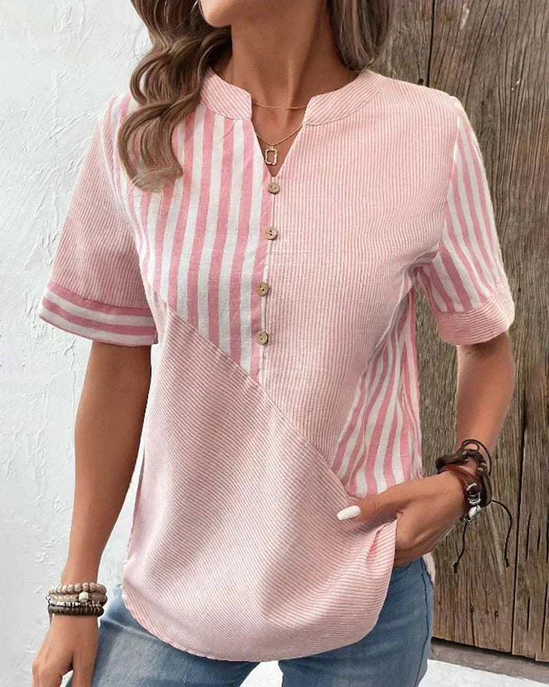 Mason Checkered Denim Shirt