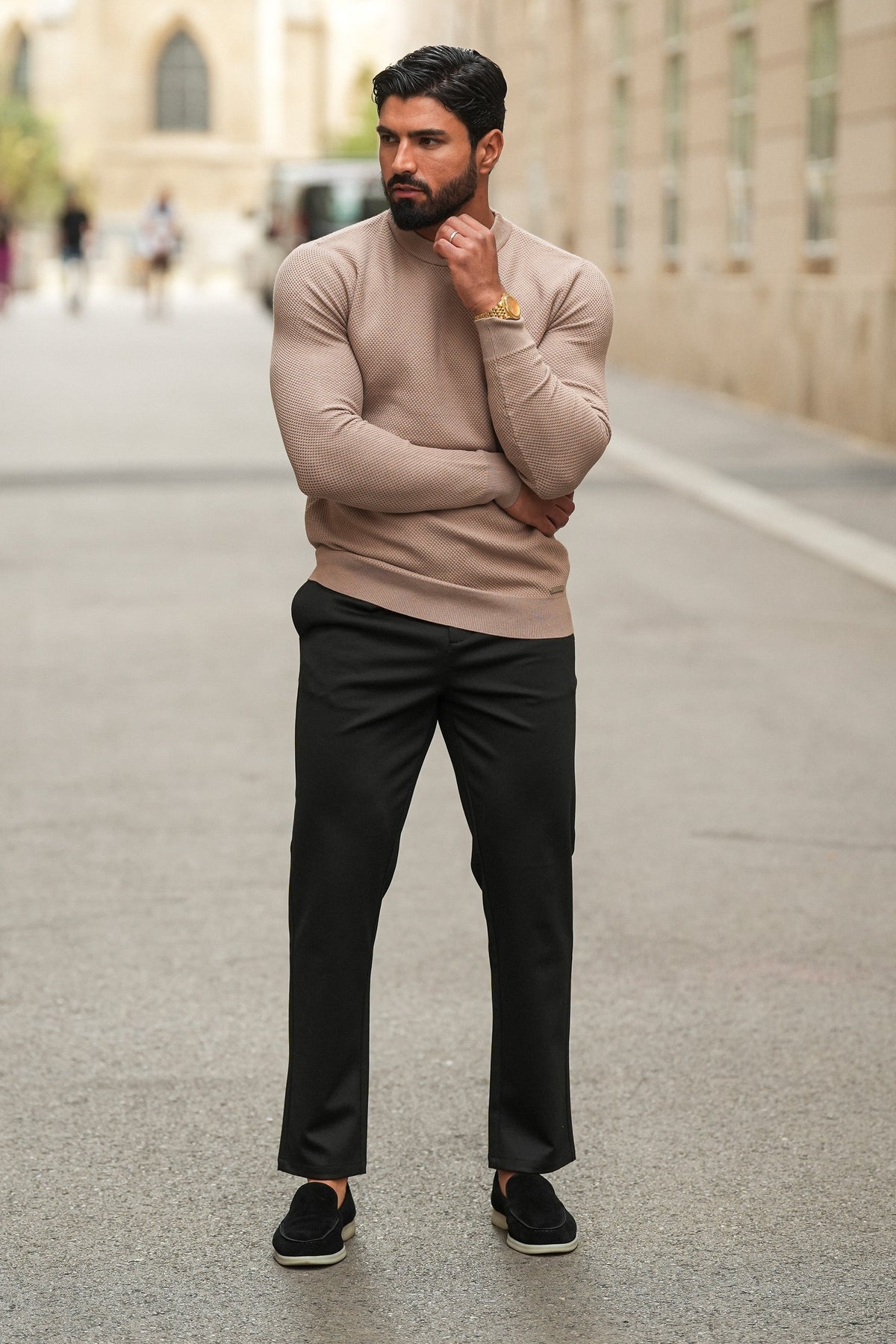 Men's Tailoring Trousers Tech Oryzonwear Black