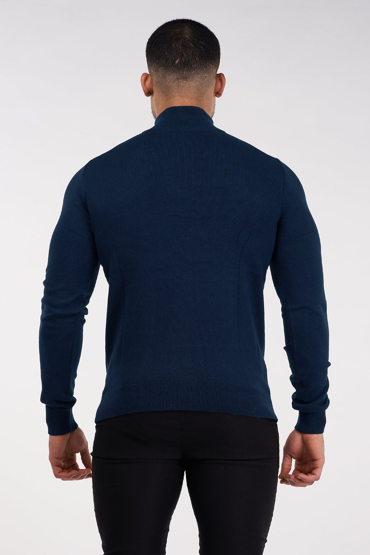 Oryzonwear High Neck Merino Knit Sweater
