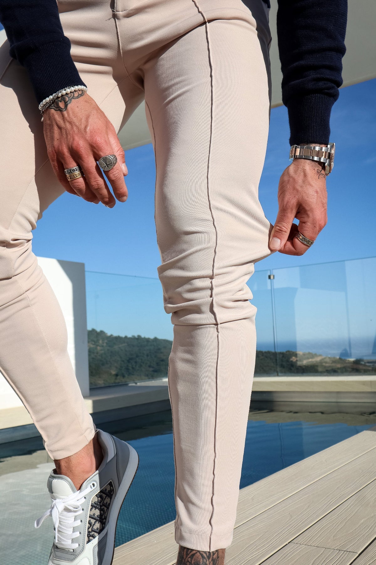 Oryzonwear Men's Tailored Trousers