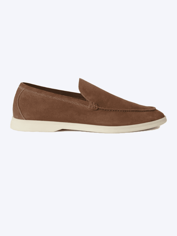 Oryzonwear Men's Loafer Moccasin Royal Brown